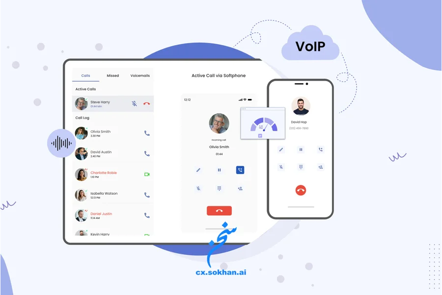 مراکز تماس هوشمند؛ یکپارچهسازی VoIP و CRM برای تحول عملکردی