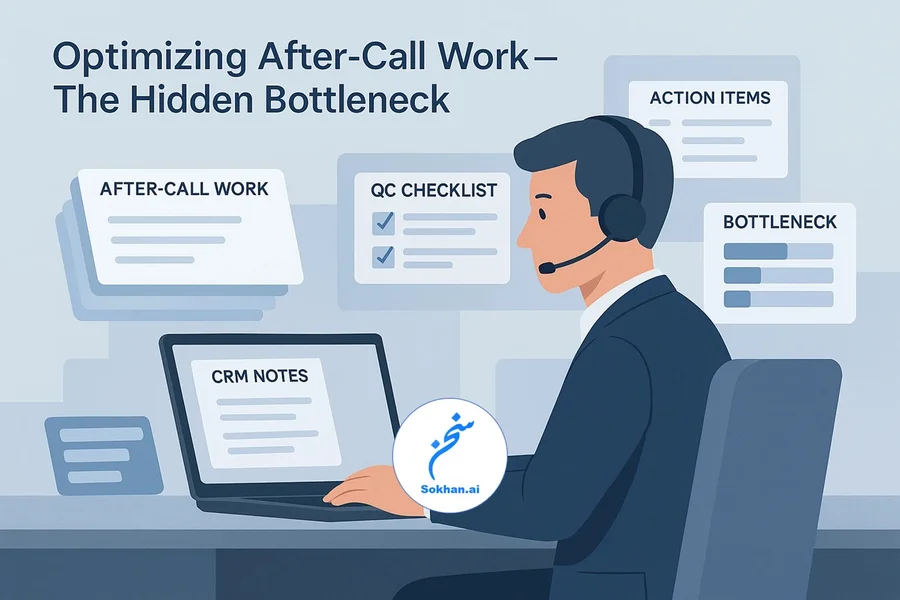 بهینه‌سازی ACW یا فعالیت های پس از تماس; گلوگاه پنهان مرکز تماس