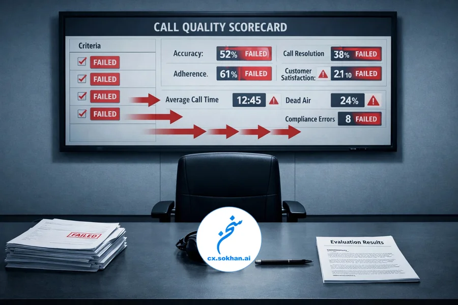 بازخورد یک‌طرفه؛ مرگ فهم ارزیابی تماس 