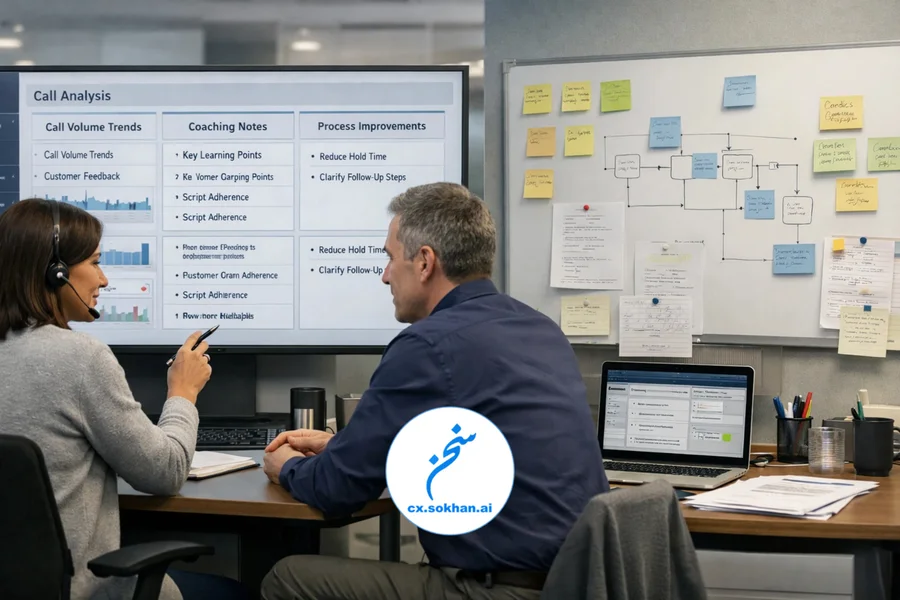 محدودیت‌های کنترل کیفیت تماس سنتی در مراکز تماس